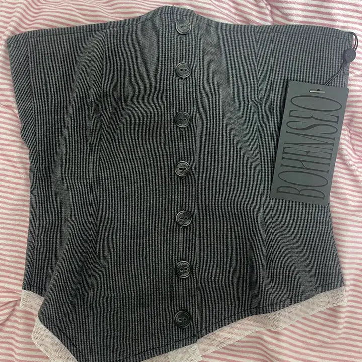 [BUNJANG] Bohem Bustier Tube Top / 보헴서 뷔스티에 튜브탑