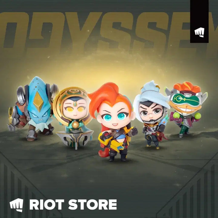 [BUNJANG] League of Legends Odyssey Figure Set / 리그오브레전드 롤 LOL 피규어 오디세이 세트
