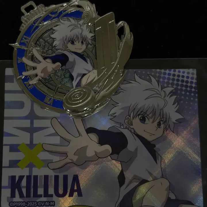 [BUNJANG] Hunter x Hunter Killua Metal Coin / 헌터헌터 메탈코인 키르아 시크릿