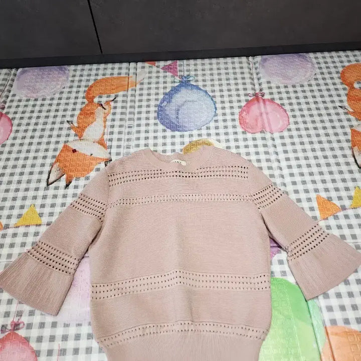 [BUNJANG] Hanseom Mine Pink Knit Sweater / 한섬의류 마인핑크니트