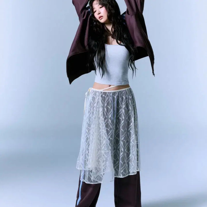[BUNJANG] Puma Seulgi T7 Track Pants - Chocolate Brown / [슬기 착용]푸마 X 무신사 T7 트랙 팬츠 - 초콜렛 브라운 / 638