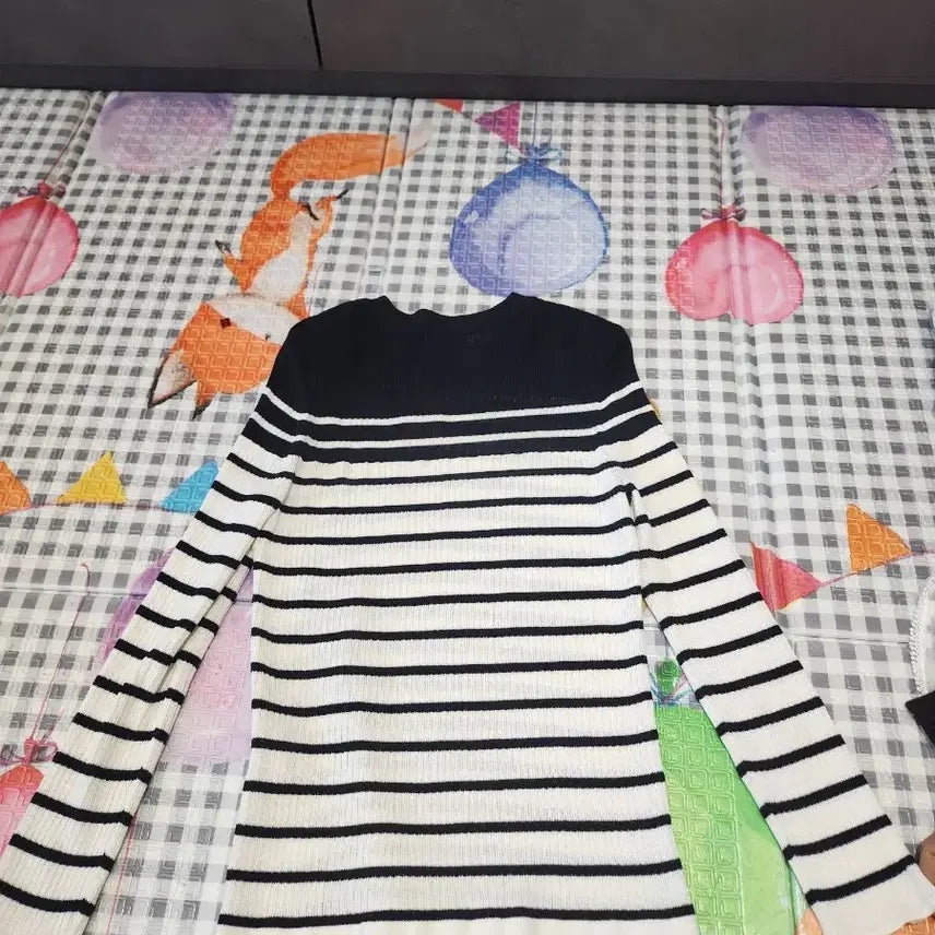 [BUNJANG] Time Striped Knit Sweater / 한섬의류 타임 스트라이프 니트