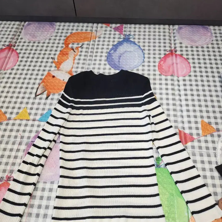 [BUNJANG] Time Striped Knit Sweater / 한섬의류 타임 스트라이프 니트