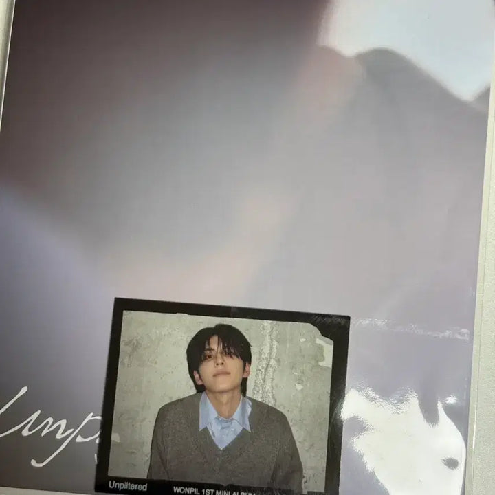 [BUNJANG] DAY6 Wonpil Unfiltered Photobook Version Album (Sealed) with Exclusive Poster and Film Photo / 원필 언필터드 개봉 앨범 초도한정 특전 포스터 필름포토 포함