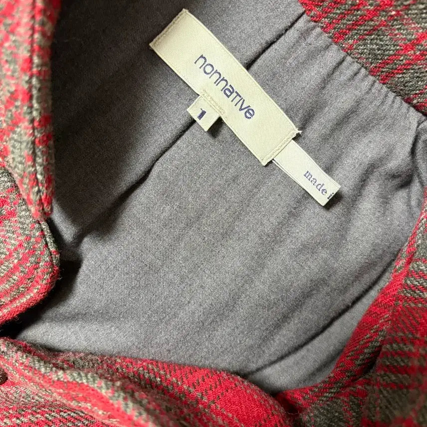 [BUNJANG] Nonnative Check Pattern Jacket / 논네이티브 체크패턴 자켓