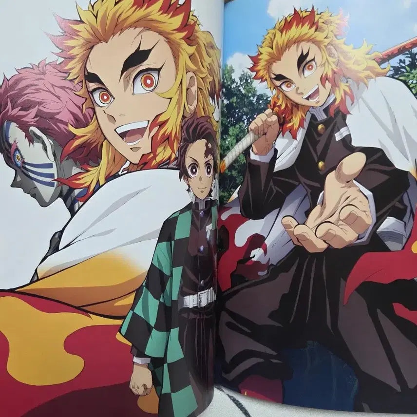 [BUNJANG] Demon Slayer: Kimetsu no Yaiba Mugen Train Arc Illustration Record Book / 귀멸의 칼날 일러스트 기록집 무한열차편 새상품