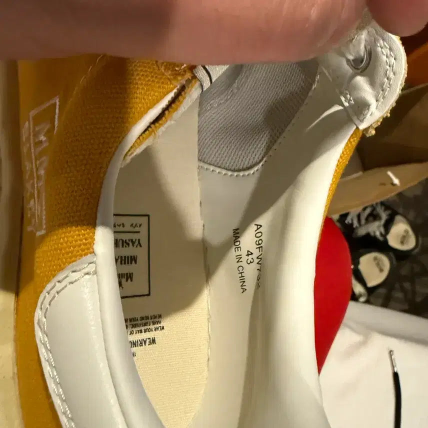 [BUNJANG] Mihara Yasuhiro Blakey Canvas Mustard Size 43 / 미하라 야스히로 블레이키 43