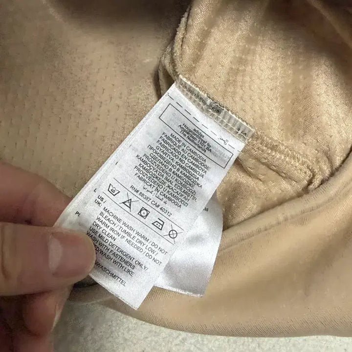 [BUNJANG] Adidas Hooded Zip-Up Jacket Beige XL / 아디다스 후드 집업 자켓 베이지 XL