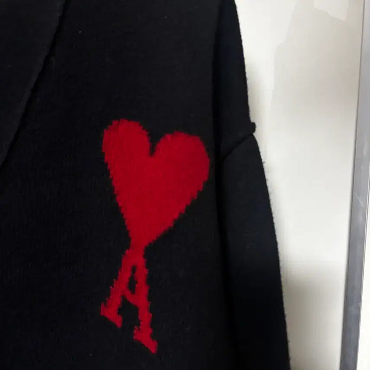 [SOLD OUT] 아미 인타르시아 로고 울 가디건 M사이즈