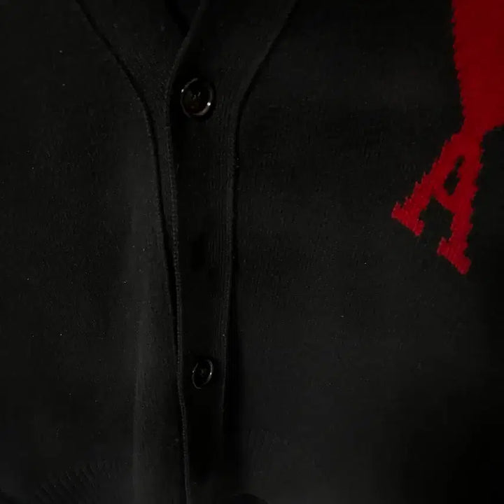 [SOLD OUT] 아미 인타르시아 로고 울 가디건 M사이즈