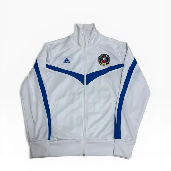 [BUNJANG] Adidas White Soccer Track Jacket XL / 아디다스 화이트 축구 트랙 자켓 XL