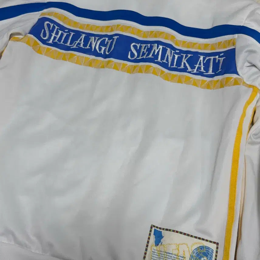 [BUNJANG] Adidas White Soccer Track Jacket XL / 아디다스 화이트 축구 트랙 자켓 XL