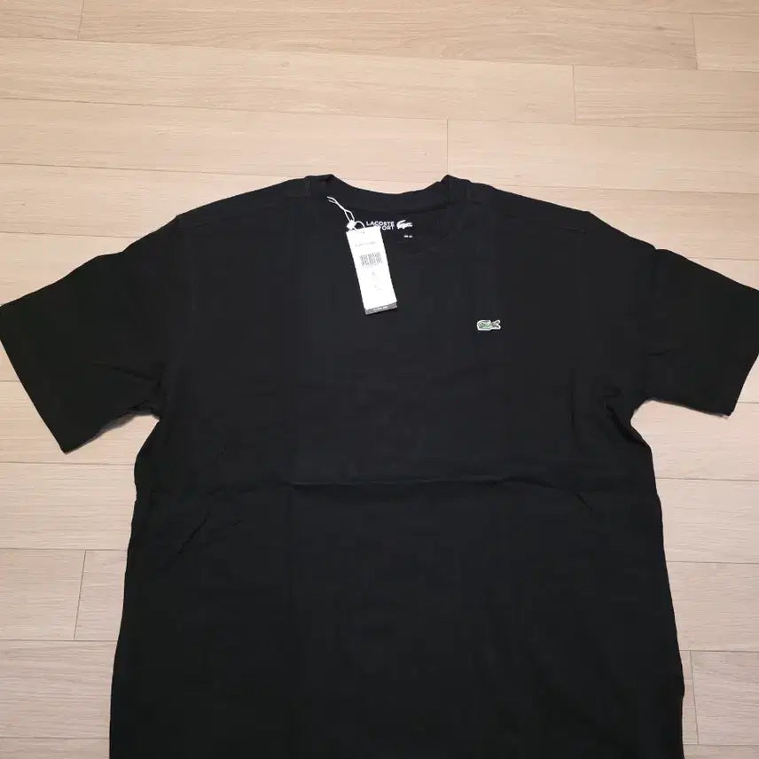 [BUNJANG] Lacoste Black T-Shirt XL / 라코스테 블랙 티셔츠 새상품 xl사이즈