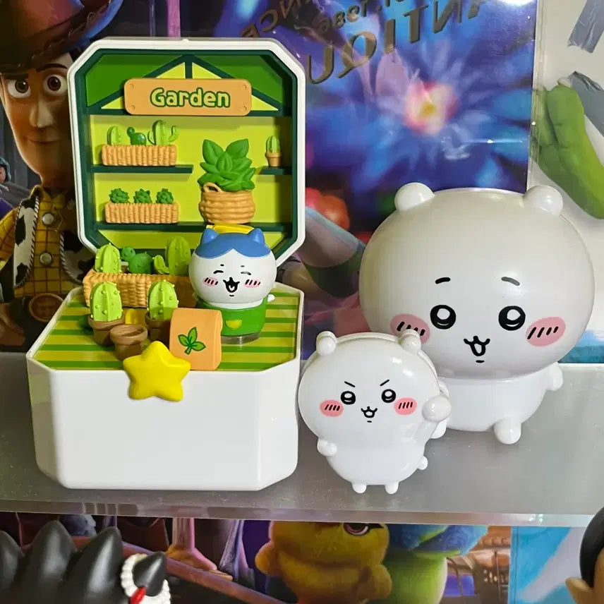 [BUNJANG] Compact Shop Chiikawa Hachiware Figure Bundle Set / 3종일괄 먼작귀 콤팩트샵 치이카와 하치와레 피규어 가챠