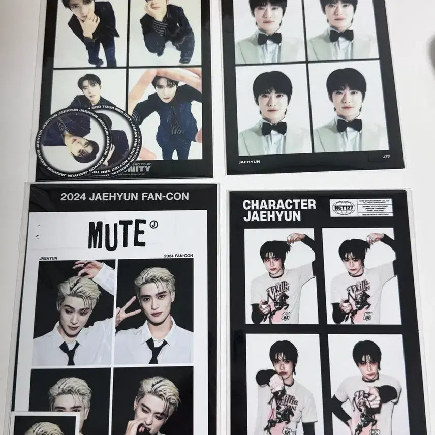 [BUNJANG] NCT 127 Jaehyun Photomatic 4-Cut Bundle Set / 일괄) 엔시티 NCT127 정재현 재현 포토매틱 네컷 양도합니다!