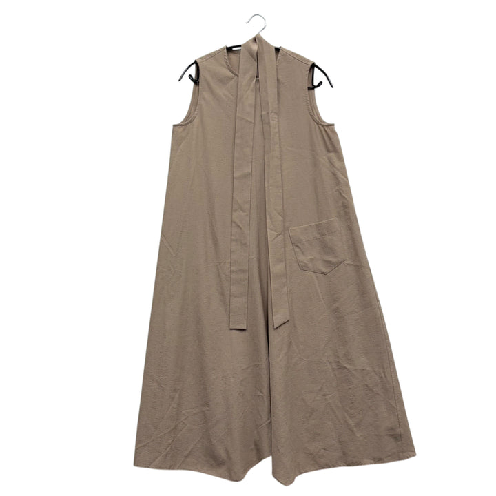 [SOLD OUT] 언더스탠딩 베이지 민소매 베이지 원피스