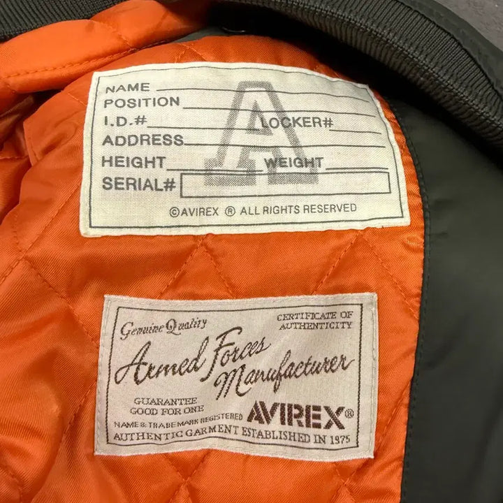 [BUNJANG] AVIREX SEOUL MA-1 Jacket / [정품/L] 아비렉스 AVIREX SEOUL MA-1JACKET