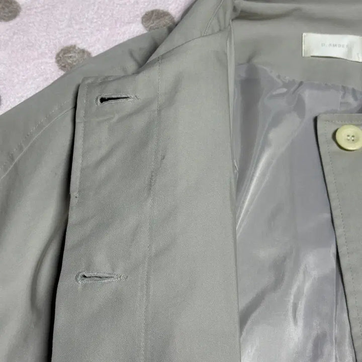 [BUNJANG] D.Amber Mint Trench Coat / D.AMBER 디엠버 민트 트렌치코트