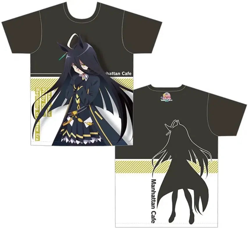 [BUNJANG] Uma Musume Pretty Derby Big Printing T-shirt L / 우마무스메 프리티 더비 빅프린팅 티셔츠 L 새상품