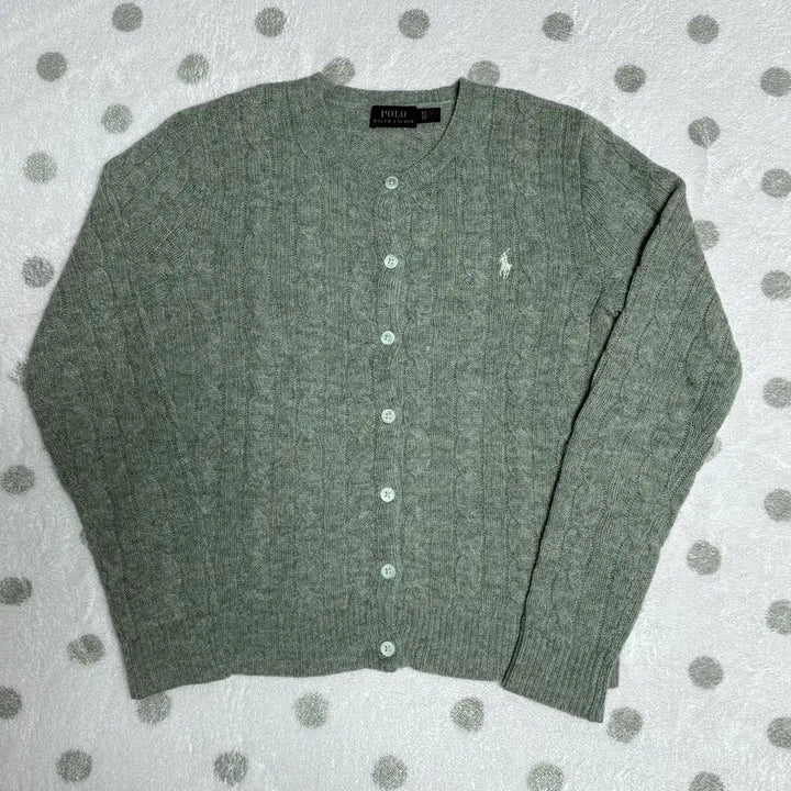 [BUNJANG] Polo Cashmere Merino Wool Cardigan / 폴로 캐시미어 메리노울 가디건