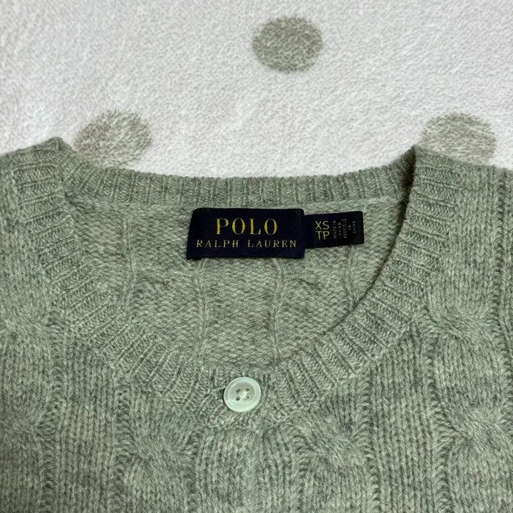 [BUNJANG] Polo Cashmere Merino Wool Cardigan / 폴로 캐시미어 메리노울 가디건