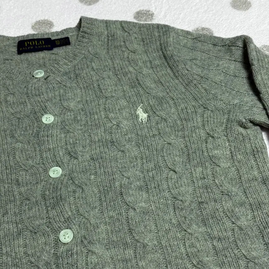 [BUNJANG] Polo Cashmere Merino Wool Cardigan / 폴로 캐시미어 메리노울 가디건