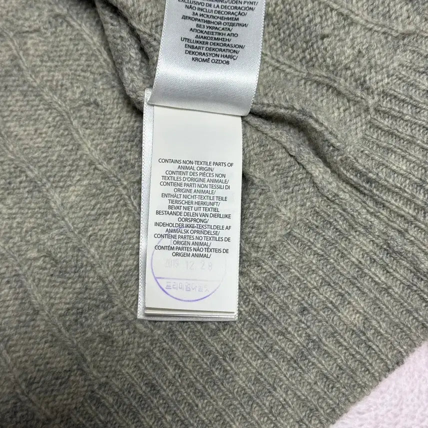 [BUNJANG] Polo Cashmere Merino Wool Cardigan / 폴로 캐시미어 메리노울 가디건