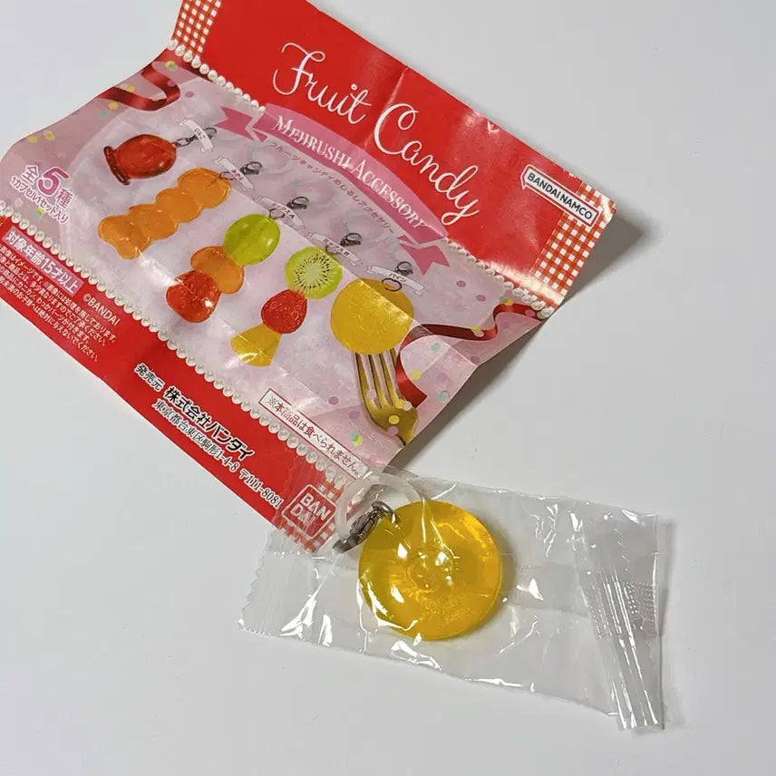 [SOLD OUT] 과일 후르츠 캔디 키링 메지루시 (탕후루 파인애플 키링)