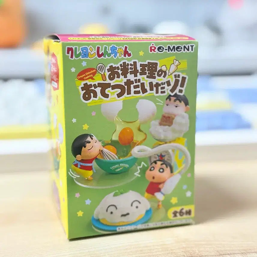 [BUNJANG] Crayon Shin-chan Cooking Helper Figure / [미사용새제품] 짱구- 요리를 도와요 확정 리멘트 피규어