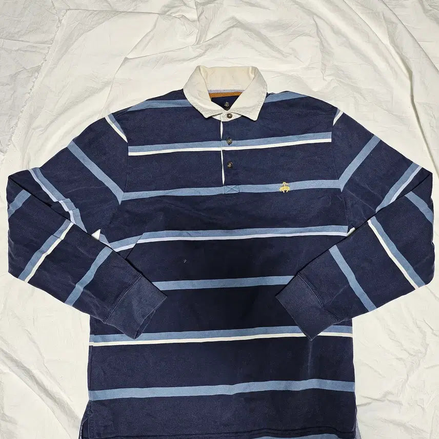 [BUNJANG] Brooks Brothers Rugby Polo Shirt / 브룩스브라더스 핀터깔 럭비티 카라티 pk티 M