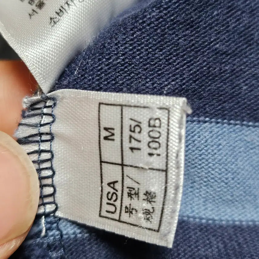 [BUNJANG] Brooks Brothers Rugby Polo Shirt / 브룩스브라더스 핀터깔 럭비티 카라티 pk티 M