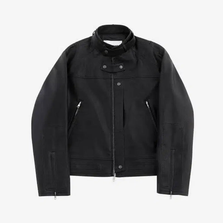 [BUNJANG] Allenne 3D Belted Biker Leather Jacket / 알렌느 3d 벨티드 바이커 레더자켓 2사이즈 새제품