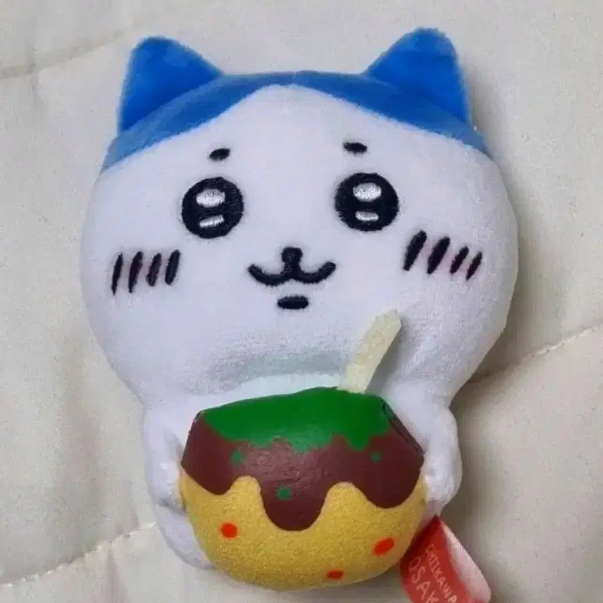 [BUNJANG] Chiikawa Hachiware Osaka Mako Takoyaki Plush / 치이카와 하치와레 오사카 인형 마코 타코야끼 먼작귀