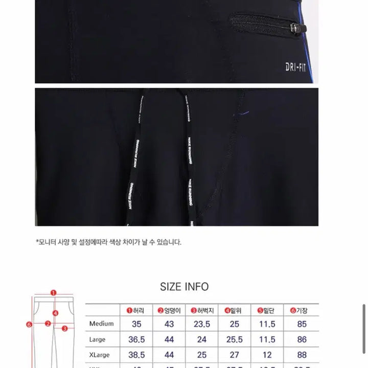 [BUNJANG] Nike Power Tech Running Tights (Black) / 나이키 러닝 남성 파워 테크 타이즈 블랙