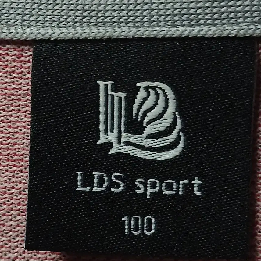 [BUNJANG] LDS Sport 100 Pink Half-Zip Long-Sleeve T-Shirt / LDS sport 100 핑크색 반집업 티셔츠
