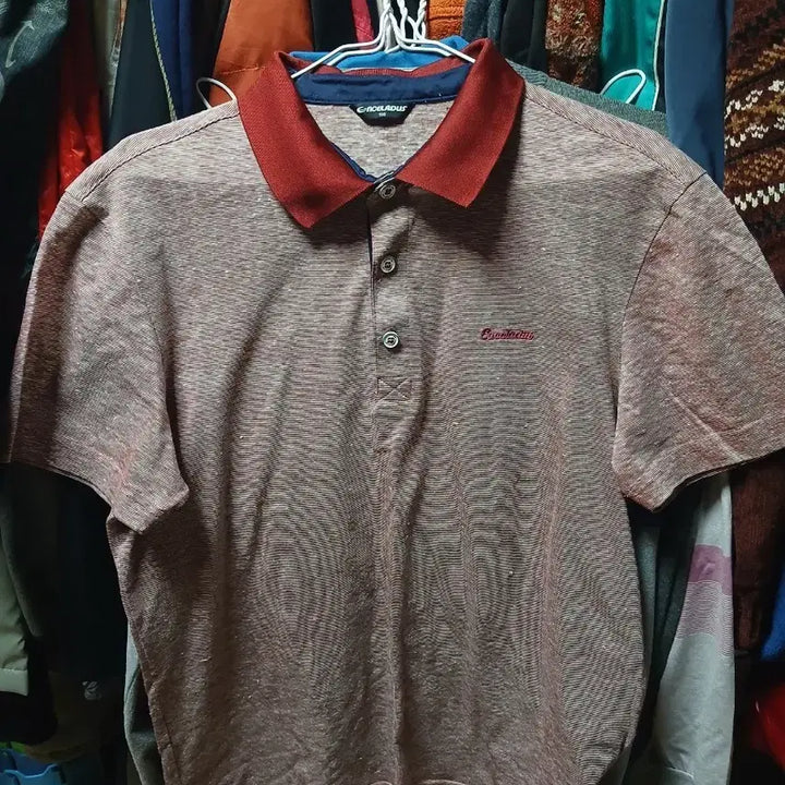 [BUNJANG] Enceladus Size 100 Collar T-Shirt / 엔셀라두스 100 카라티셔츠