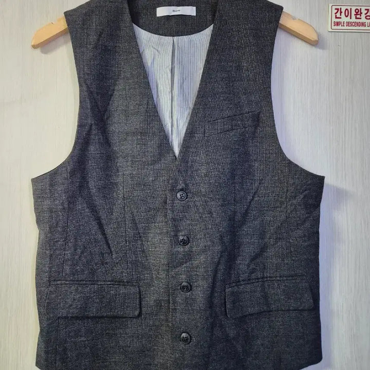 [SOLD OUT] BON 남성용 정장 조끼 100