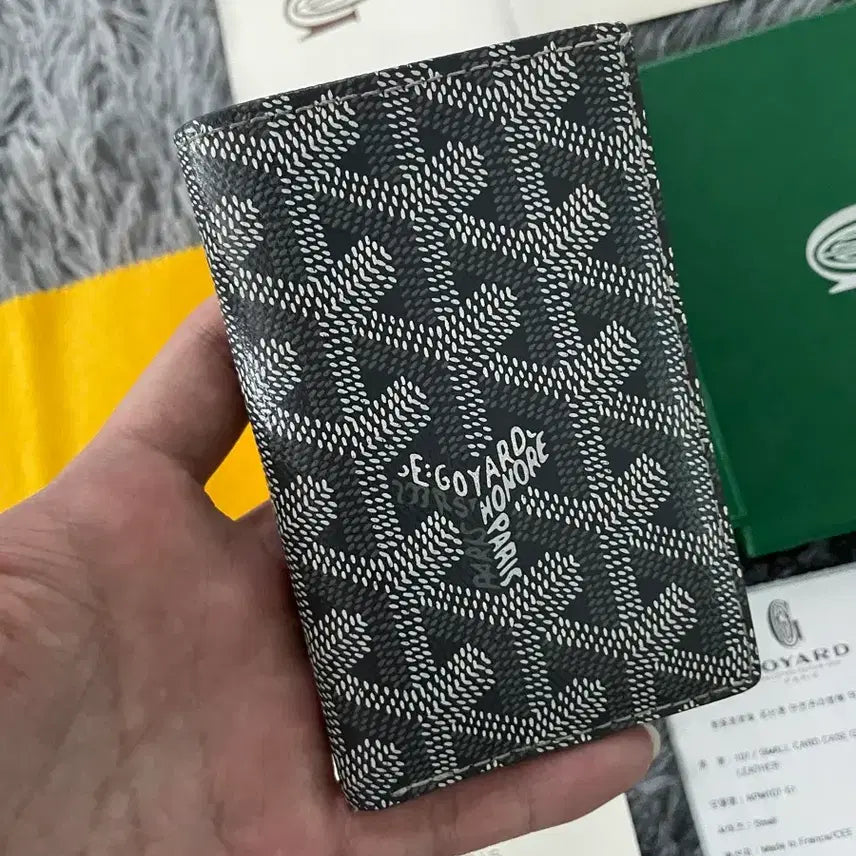 [BUNJANG] Goyard Saint Pierre Card Holder Grey / [새상품급/풀구성] 고야드 생피에르 카드지갑