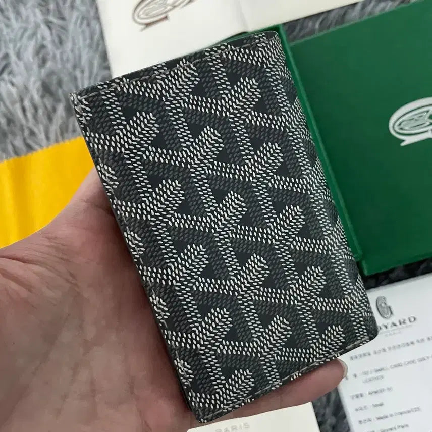 [BUNJANG] Goyard Saint Pierre Card Holder Grey / [새상품급/풀구성] 고야드 생피에르 카드지갑
