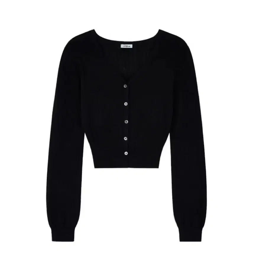 [BUNJANG] Lilacots Eyelet Cardigan Black / 릴리코츠 아일렛 가디건 블랙 (새상품, 택O)