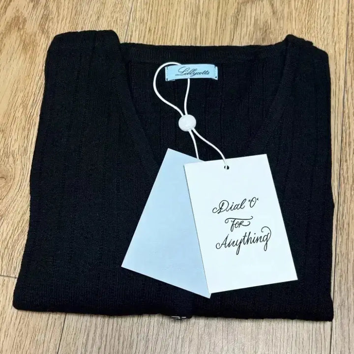 [BUNJANG] Lilacots Eyelet Cardigan Black / 릴리코츠 아일렛 가디건 블랙 (새상품, 택O)