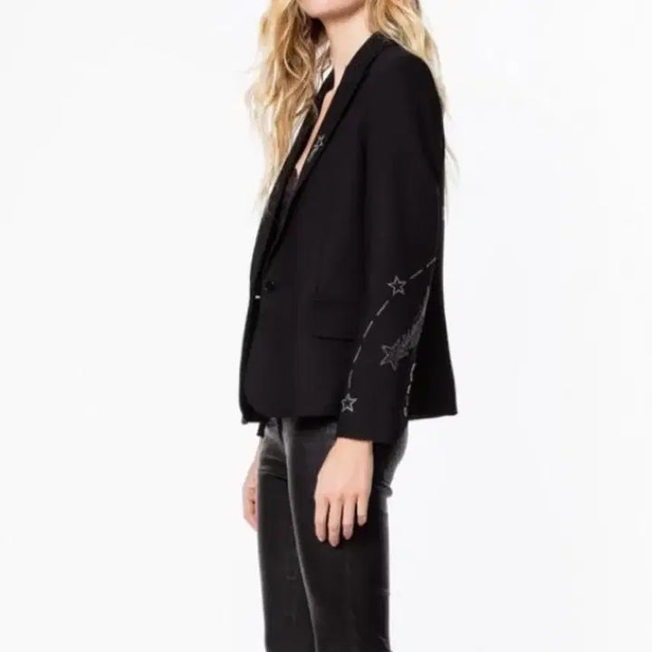 [BUNJANG] Zadig &amp; Voltaire Victor Strass Jacket (Size 38) / 쟈딕앤볼테르 빅터 스트라스 자켓 38사이즈