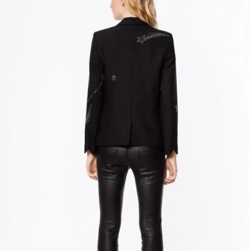 [BUNJANG] Zadig &amp; Voltaire Victor Strass Jacket (Size 38) / 쟈딕앤볼테르 빅터 스트라스 자켓 38사이즈