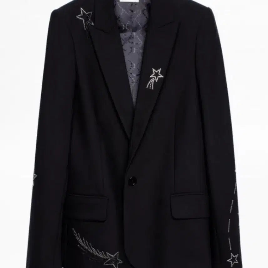 [BUNJANG] Zadig &amp; Voltaire Victor Strass Jacket (Size 38) / 쟈딕앤볼테르 빅터 스트라스 자켓 38사이즈