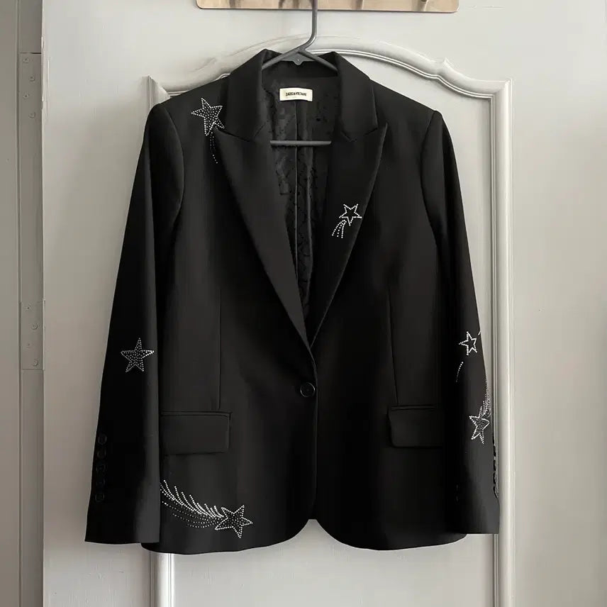 [BUNJANG] Zadig &amp; Voltaire Victor Strass Jacket (Size 38) / 쟈딕앤볼테르 빅터 스트라스 자켓 38사이즈