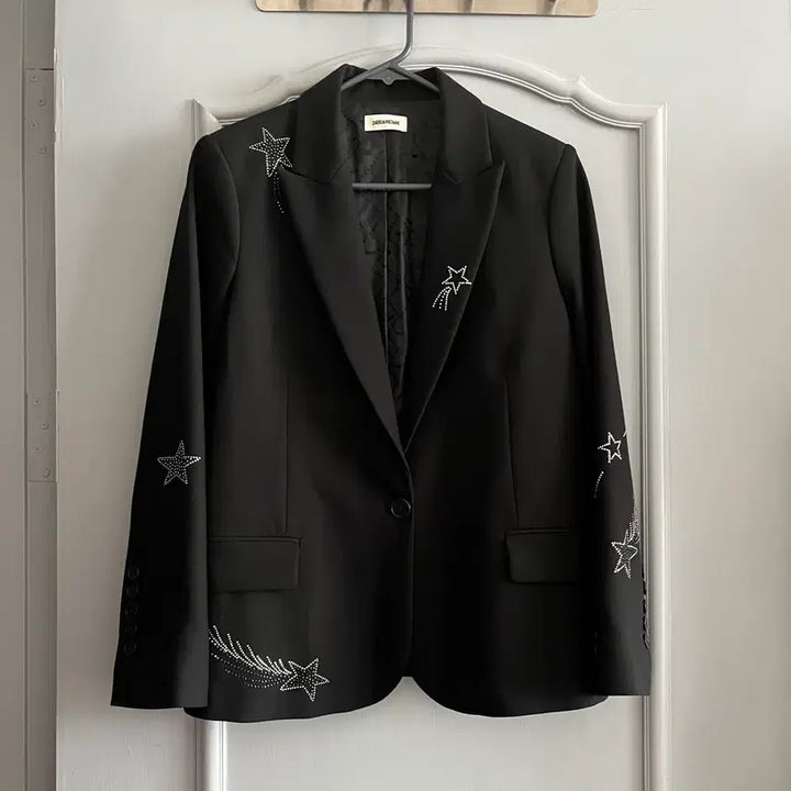 [BUNJANG] Zadig &amp; Voltaire Victor Strass Jacket (Size 38) / 쟈딕앤볼테르 빅터 스트라스 자켓 38사이즈