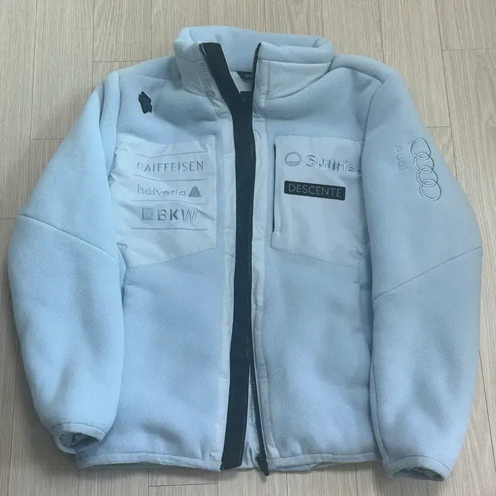 [BUNJANG] Descente Audi Fleece Jacket / 데상트 아우디 후리스M