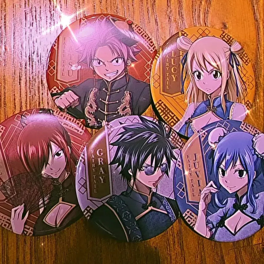 [BUNJANG] Fairy Tail Badge Bundle Set / 페어리테일 뱃지 일괄 양도합니다!