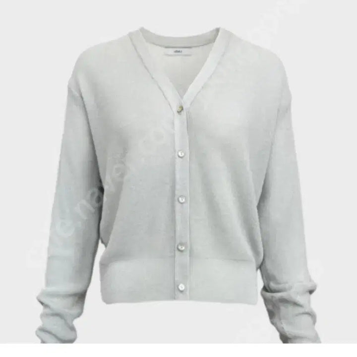 [BUNJANG] Remy Glitter Pale Blue V-Neck Cardigan / 르뮈 글리터 페일블루 브이넥 가디건