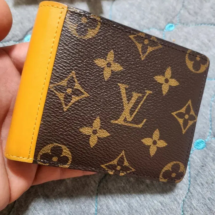 [BUNJANG] Louis Vuitton Macassar Two-Tone Bi-fold Wallet / 루이비통 한정판 마카사르 투톤 반지갑